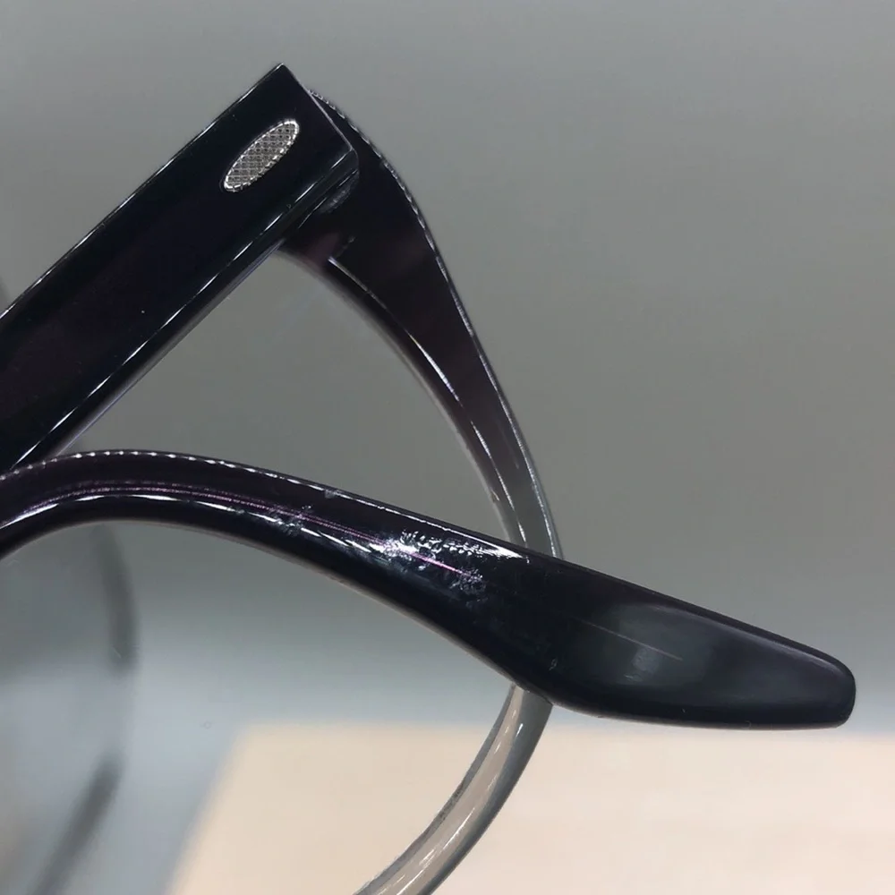 BARTON PERREIRA FALANA AUG EYEGLASSES 51-18-145 JAPAN CAT EYE Aubergine Gradient
